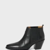 Leather heeled boots - JESSE