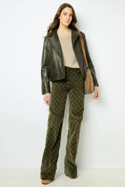 Leather jacket - BRISEIS
