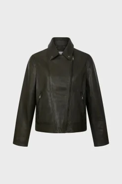 Leather jacket - BRISEIS