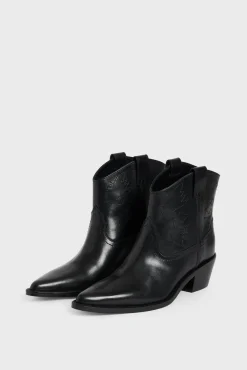 Leather Western Boots - TAYLOR