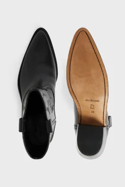 Leather Western Boots - TAYLOR