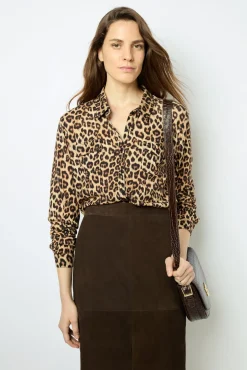 Leopard print shirt - ANNELAURE