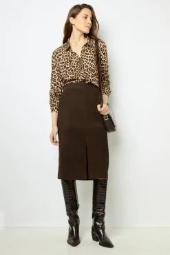 Leopard print shirt - ANNELAURE