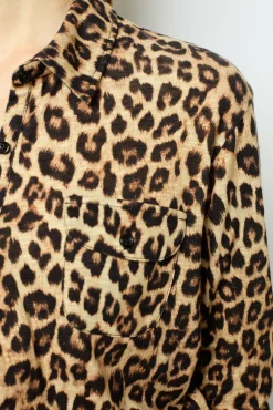 Leopard print shirt - ANNELAURE