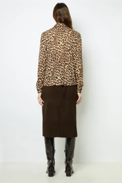 Leopard print shirt - ANNELAURE