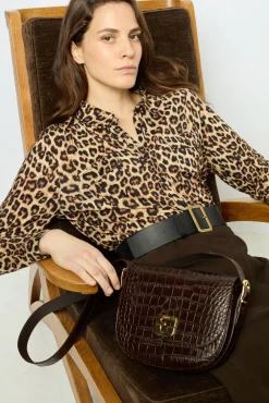 Leopard print shirt - ANNELAURE