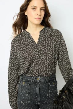Leopard print T-shirt - AURORE