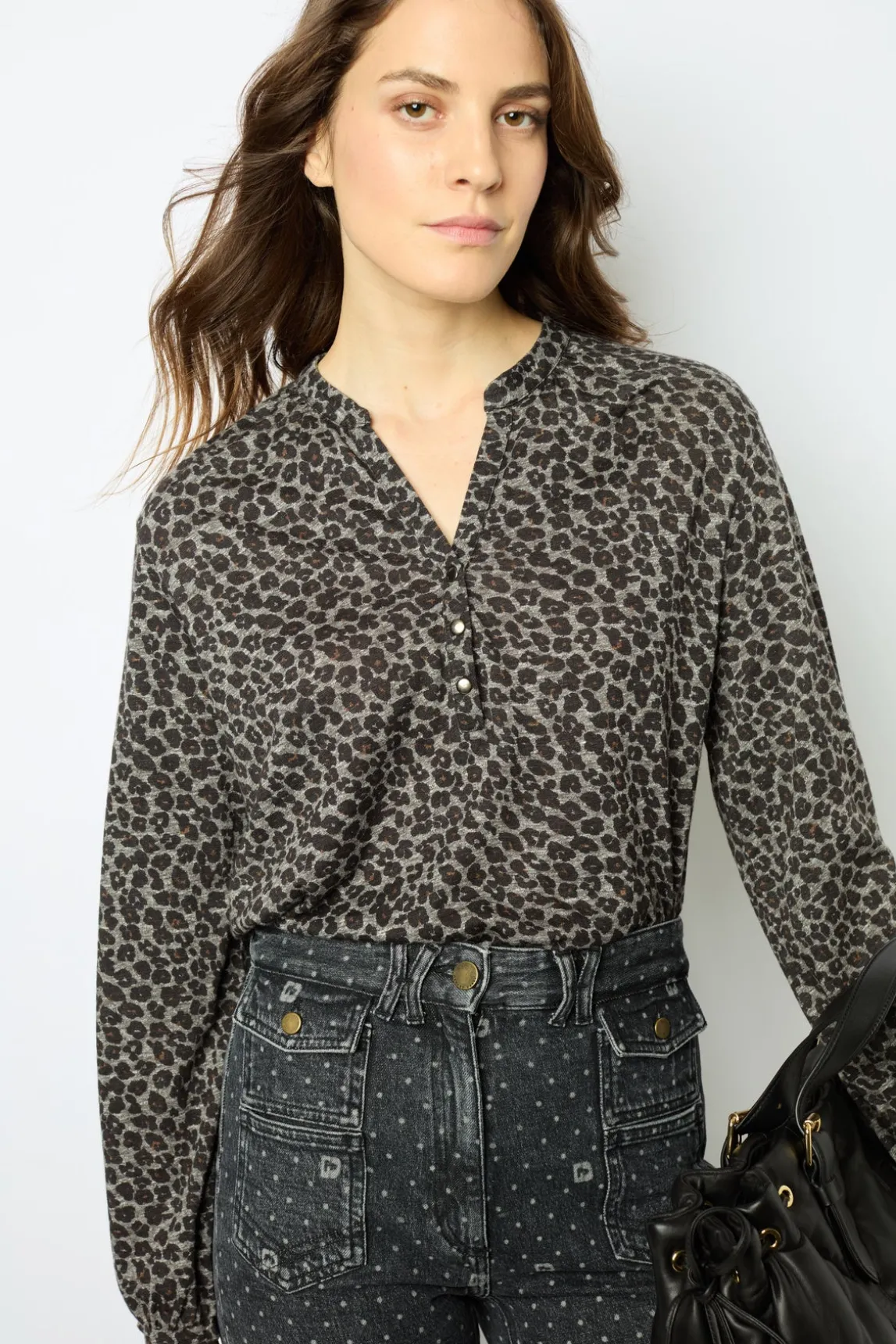 Leopard print T-shirt - AURORE