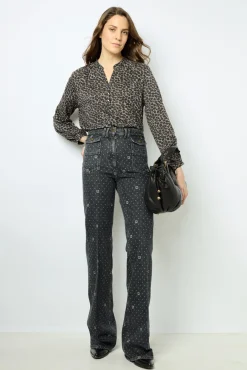 Leopard print T-shirt - AURORE