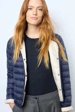 Light reversible down jacket - NOELYA