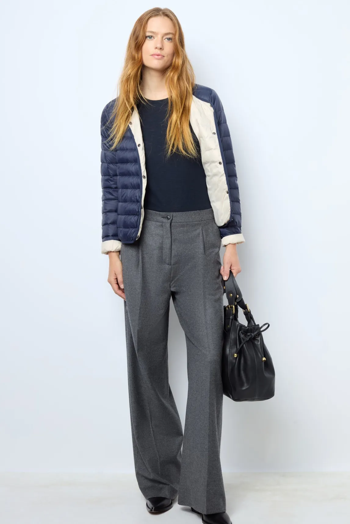 Light reversible down jacket - NOELYA