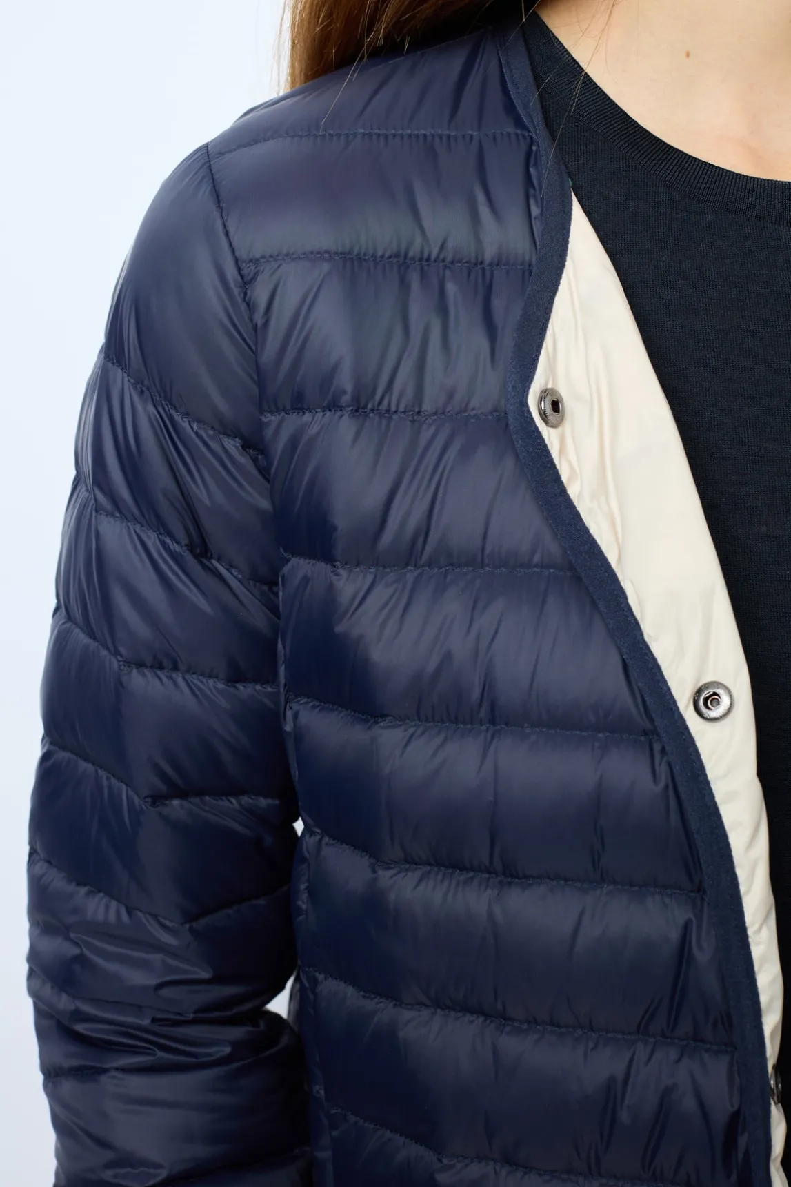 Light reversible down jacket - NOELYA