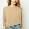 Loose cashmere round neck sweater - JAZMINE