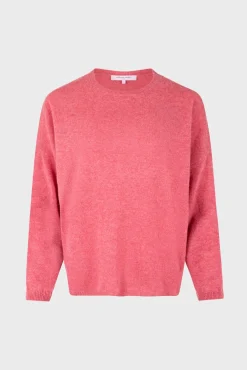 Loose cashmere round neck sweater - JAZMINE