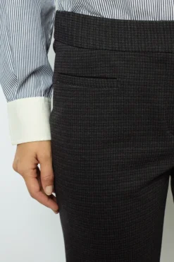 Micro houndstooth 7/8 pants - NOLA