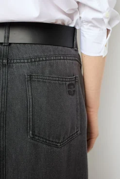 Midi denim skirt - CYBELIA
