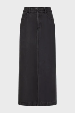Midi denim skirt - CYBELIA