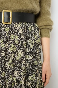 Midi floral skirt - DAMYA