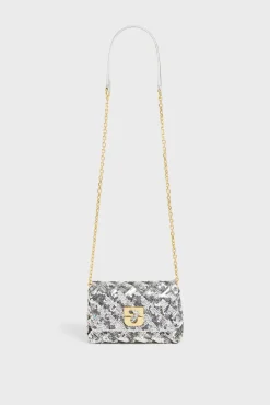 Mini crossbody bag in sequin - LE MINI FANNY