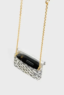Mini crossbody bag in sequin - LE MINI FANNY