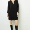 Mini dress with jewel collar - STERNA