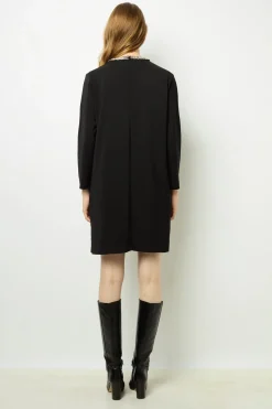 Mini dress with jewel collar - STERNA