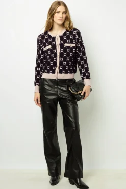 Monogram cardigan - JANKA