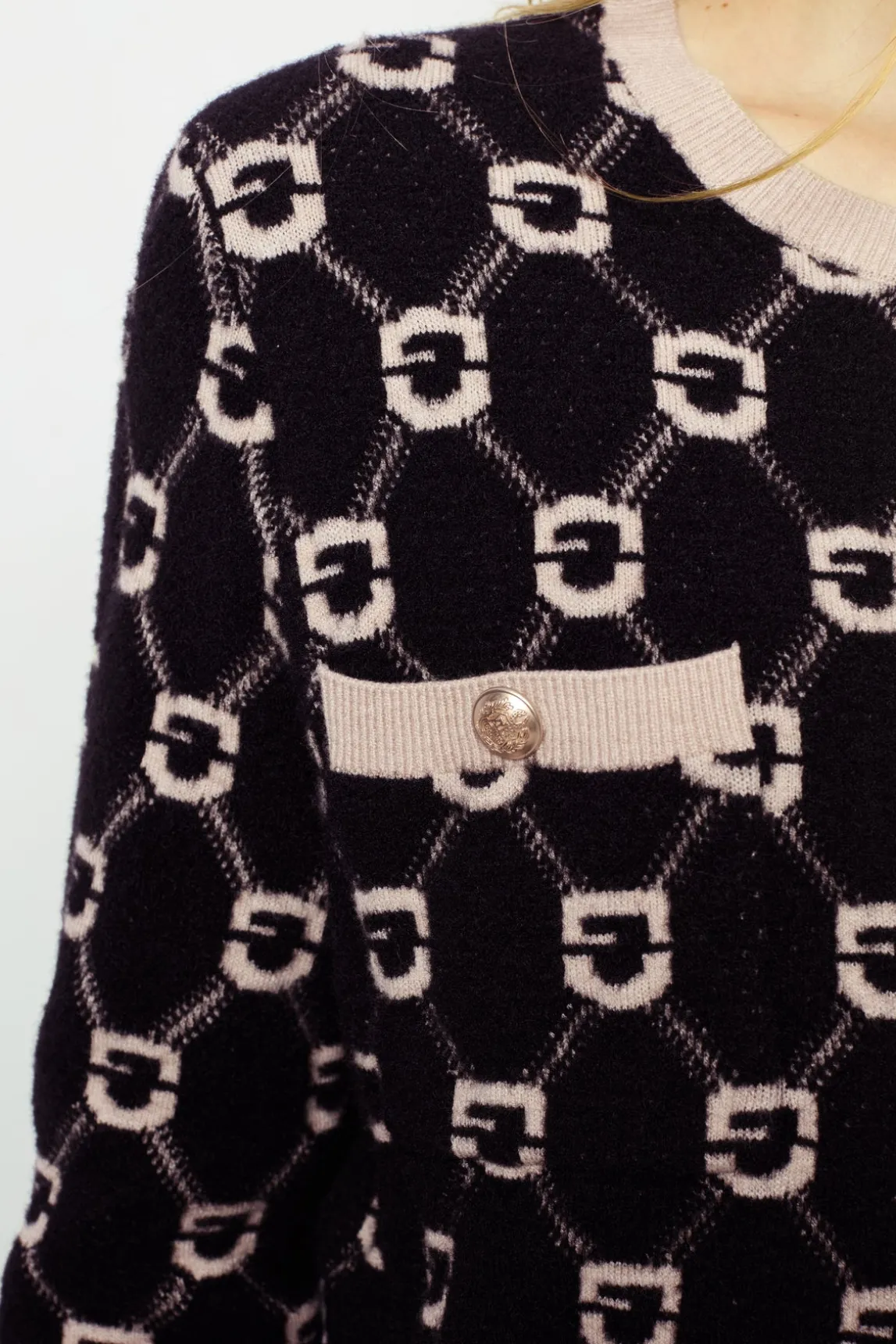 Monogram cardigan - JANKA