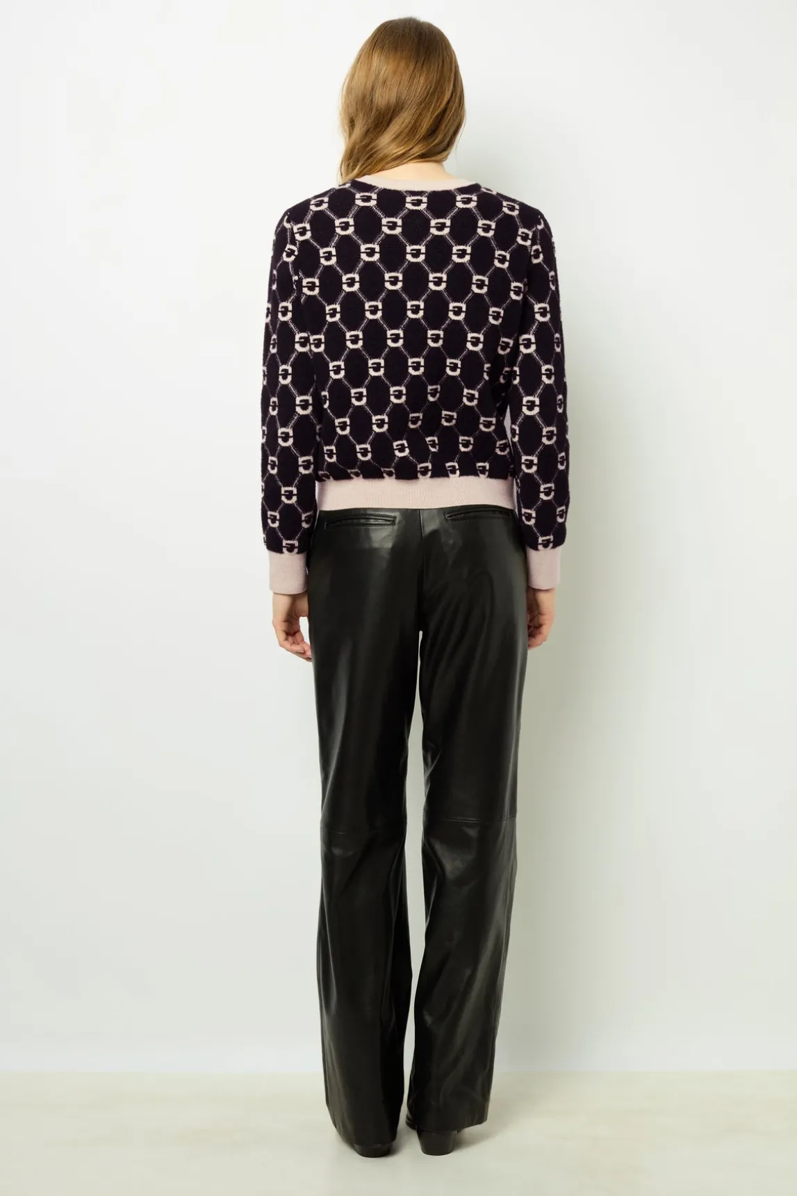 Monogram cardigan - JANKA