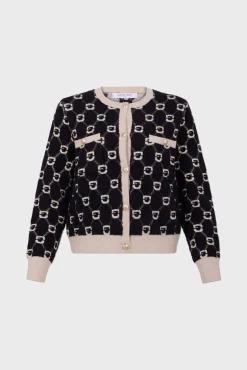 Monogram cardigan - JANKA