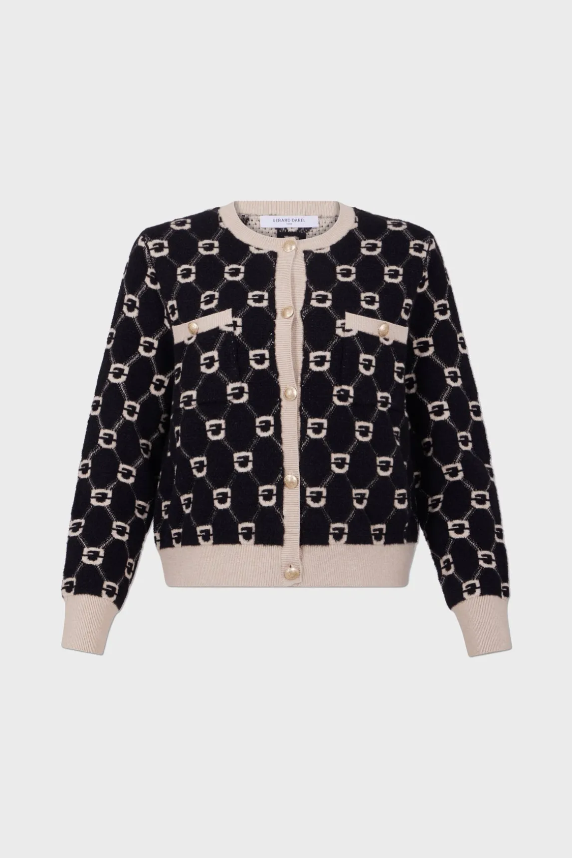 Monogram cardigan - JANKA