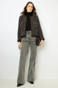 Multi-colored tweed jacket - MATHILDA
