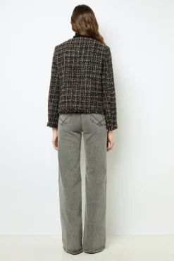 Multi-colored tweed jacket - MATHILDA