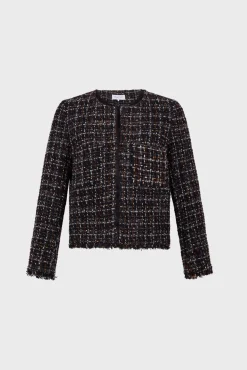 Multi-colored tweed jacket - MATHILDA
