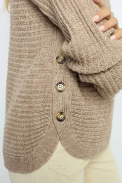 Natural velvet flare pants - ANNA