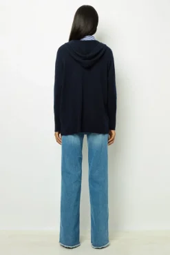 Oversize hooded cashmere sweater - LALOU