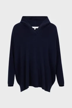 Oversize hooded cashmere sweater - LALOU