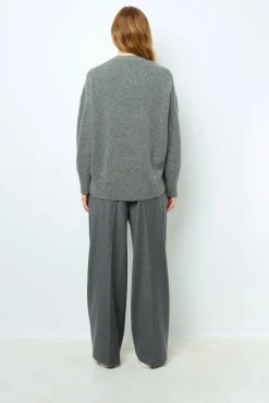 Oversized wool sweater - JEANNIC