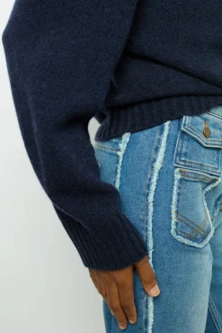 Oversized wool sweater - JEANNIC