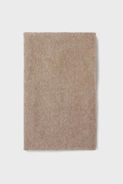 Plain cashmere scarf - GRETEL