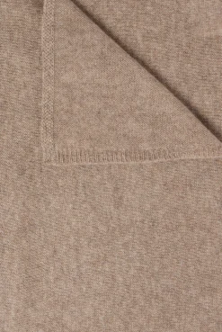 Plain cashmere scarf - GRETEL