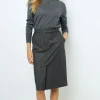 Prince of Wales straight skirt - CAHINA