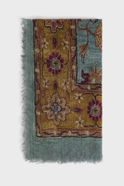 Printed wool scarf - DALHIA