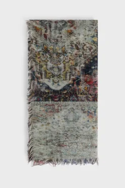Printed wool scarf - DALIA