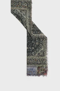 Printed wool scarf - DALIA