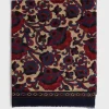 Printed wool scarf - DOUHA