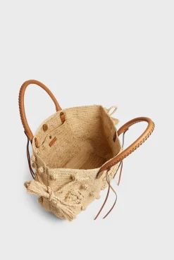 Raffia handbag - 24H RAFFIA