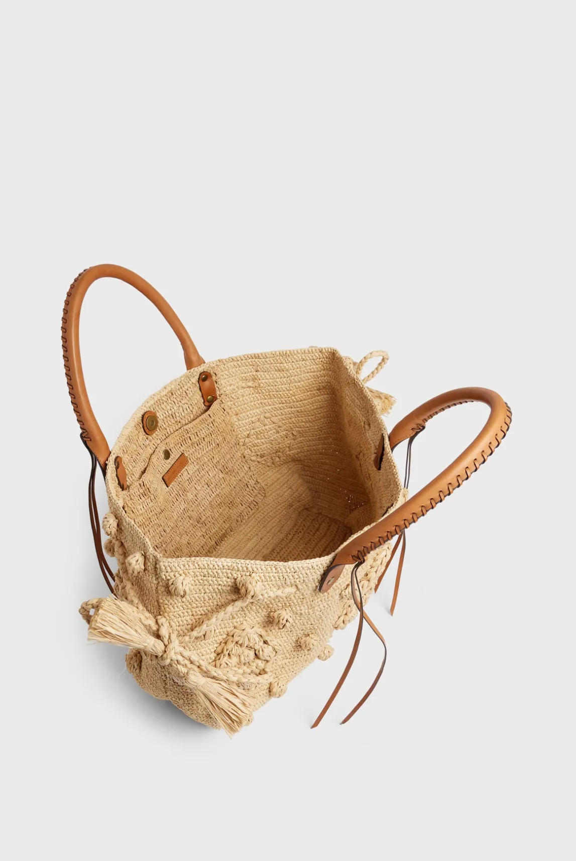 Raffia handbag - 24H RAFFIA