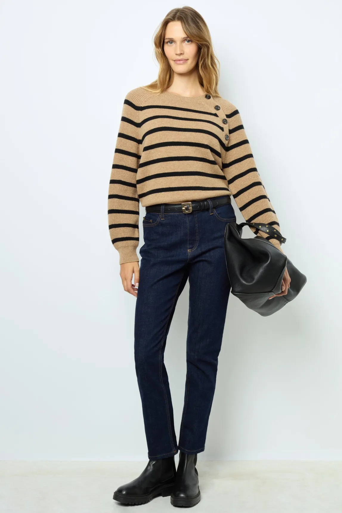 Raw denim slim jeans - NAUSICA