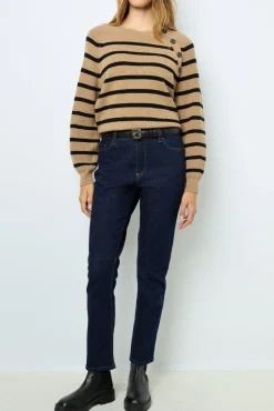 Raw denim slim jeans - NAUSICA